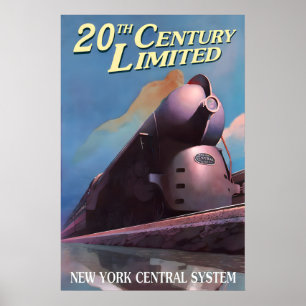 Poster LIMITADO SÉCULO 20 New York Central