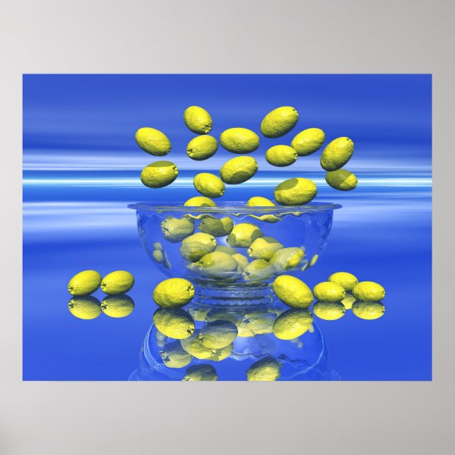 Póster Limões felizes (Frente)