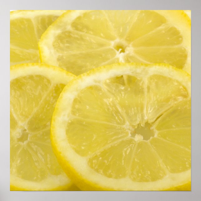 Poster Limon Slices (Frente)