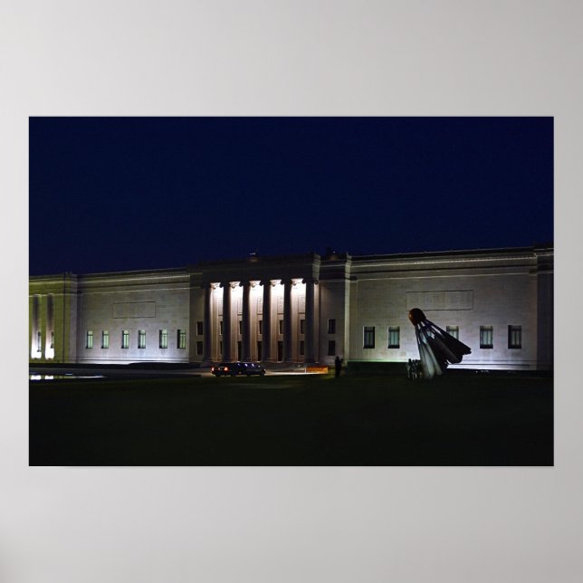 Poster Limousine no Nelson-Atkins Museum of Art (Frente)