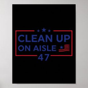 Poster Limpar na Prateleira 47 Impeachment 47 Anti Trump