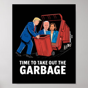Poster Limpeza de Donald Trump Republicano Apoiador de Tr