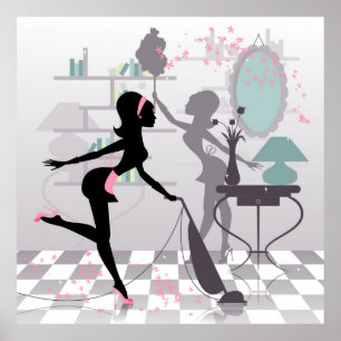 Poster Limpeza de primavera