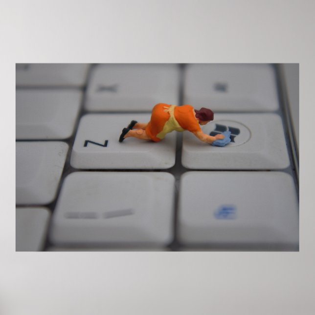 Poster Limpeza do Windows (Frente)