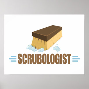 Póster Limpeza Engraçada