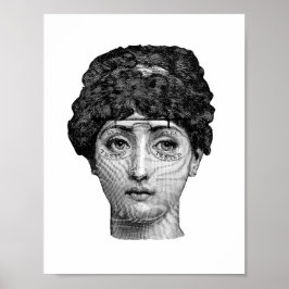 Poster Lina Cavalieri Glass