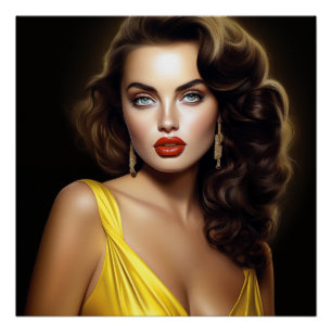 Póster Lina - Super Modelo Latina!