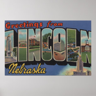 Póster Lincoln, Nebraska - Grandes Cenas de Letra