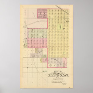 Póster Lincoln South, Nebraska