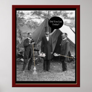 Póster Lincoln Vai Para O Laxstástico!