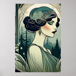 Poster Linda 1920 de Arte