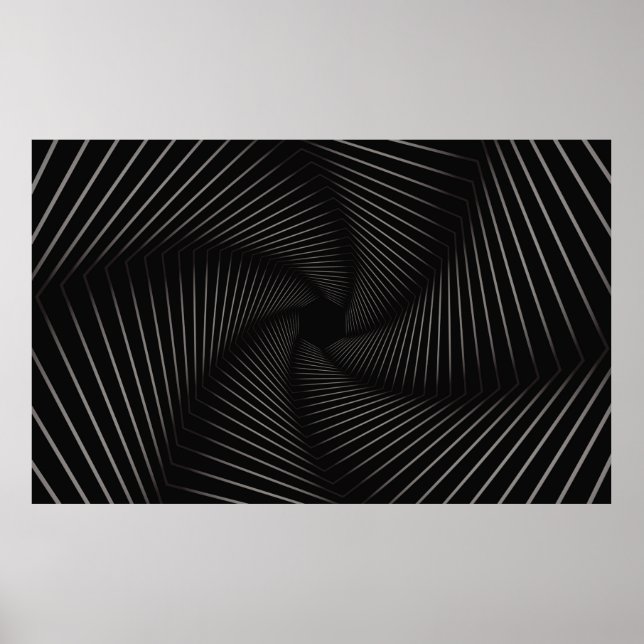 Poster Linda arte geométrica abstrato backgroun (Frente)
