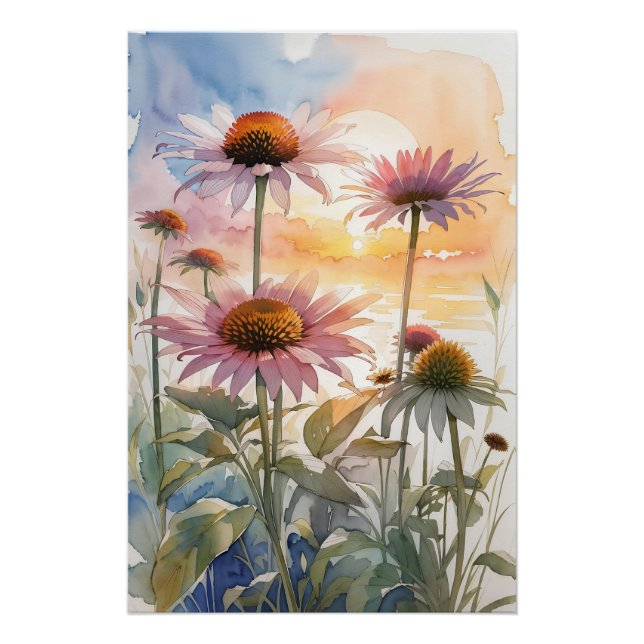 Póster Linda Coneflower (Frente)