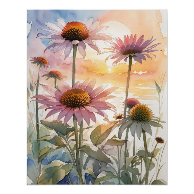 Póster Linda Coneflower (Frente)