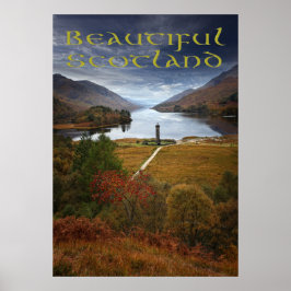 Póster Linda Escócia, Glenfinnan Monument
