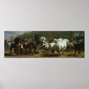 Póster Linda "Feira do Cavalo", por Rosa Bonfeur
