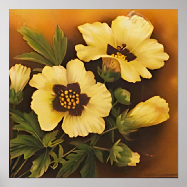 Poster Linda Flor (Frente)