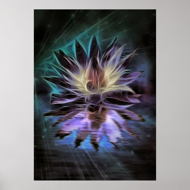 Poster Linda Flor de Lotus (Frente)