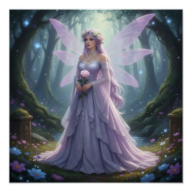 Póster Linda June Pearl Fairy (Frente)