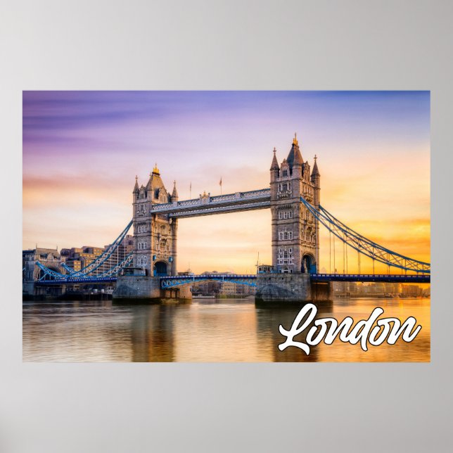 Poster Linda Londres, Inglaterra, Reino Unido (Frente)