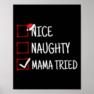 Poster Linda Mama Maldita Teve Um Natal Engraçado