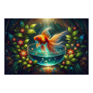 Póster Linda Nowruz Goldfish