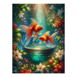 Póster Linda Nowruz Goldfish