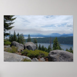 Poster Linda paisagem do Lago Tahoe