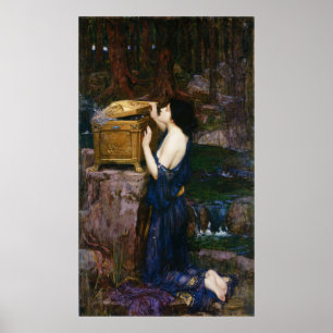 Poster Linda Pandora Azul