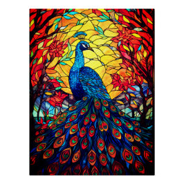 Póster Linda Peacock Vidro Escondido Arte Selvagem