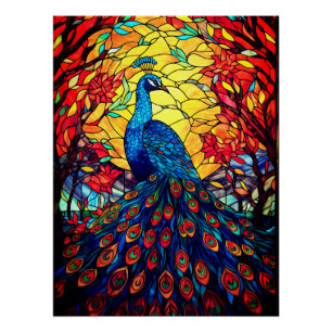 Póster Linda Peacock Vidro Escondido Arte Selvagem