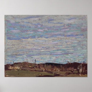 Poster Linda pintura canadense Tom Thomson Landscape