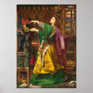 Poster Linda pintura feminina