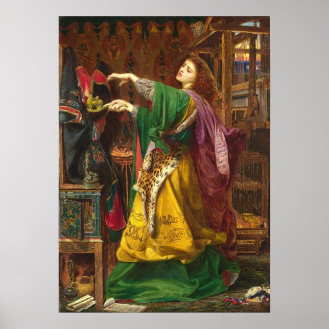 Poster Linda pintura feminina (Frente)