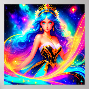 Poster Linda Princesa Galáctica