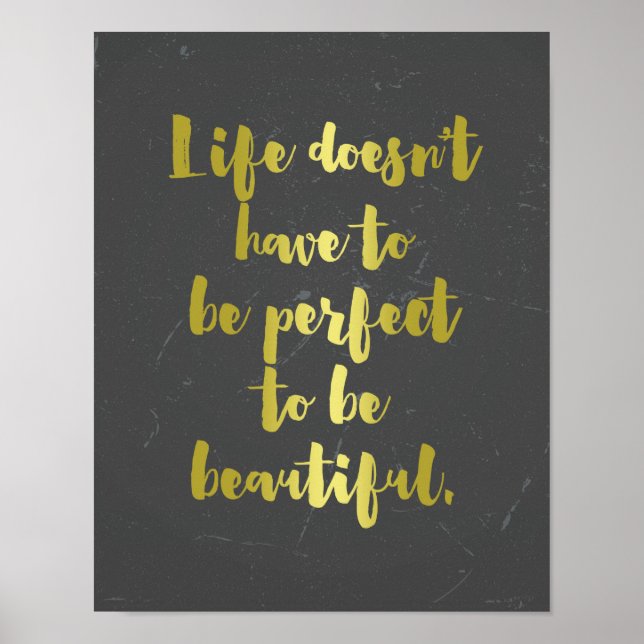 Poster Linda vida (Frente)