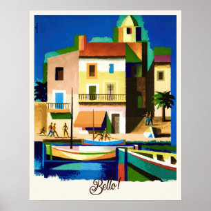 Poster Linda Vintage - Viagem italiano