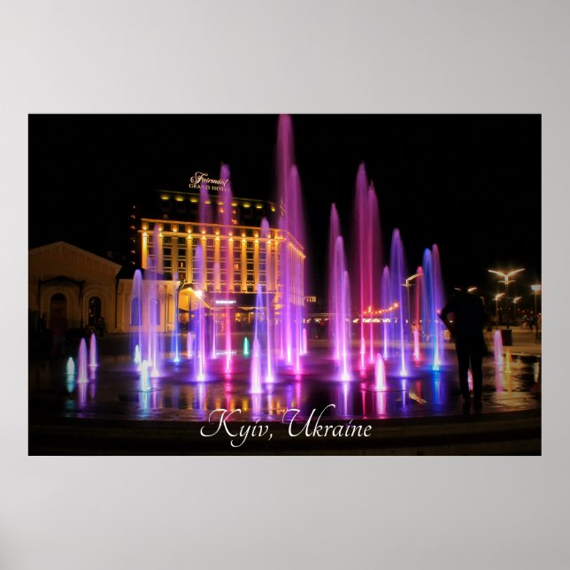 Poster Linda visão noturna Kiev Ucrânia (Frente)