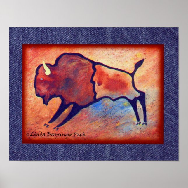 Póster Lindas Buffalo Estilizado (Frente)