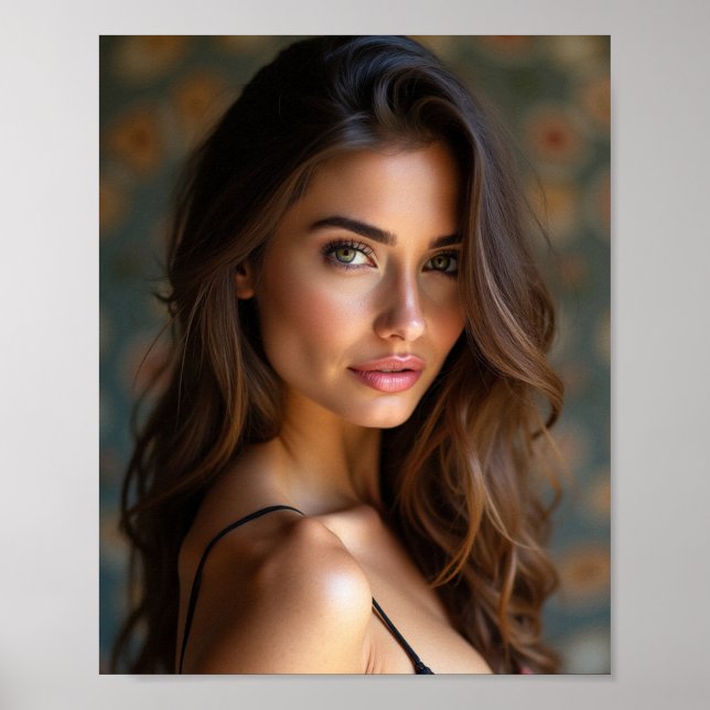 Poster Lindas mulheres americanas (Frente)