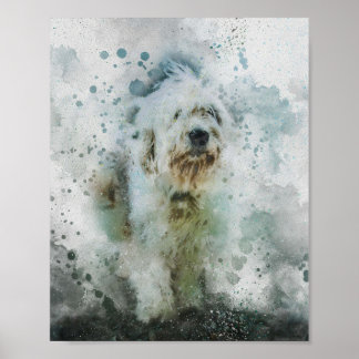 Poster lindíssima pintura de aquarela