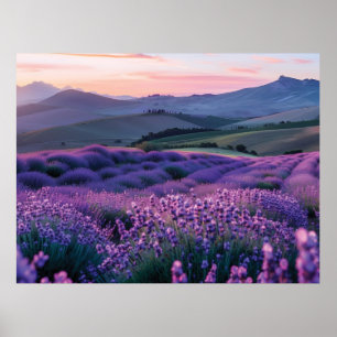 Poster Lindo campo de jardim