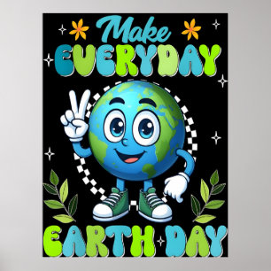 Poster Lindo cartaz no Dia da Terra 2026