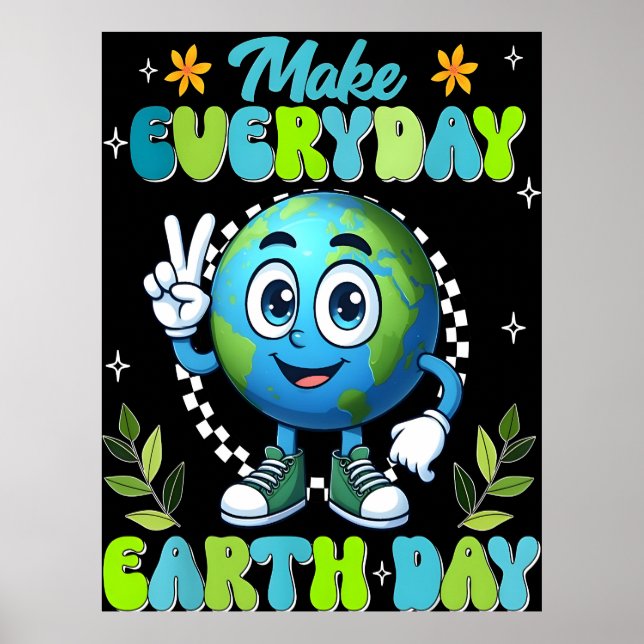 Poster Lindo cartaz no Dia da Terra 2026 (Frente)
