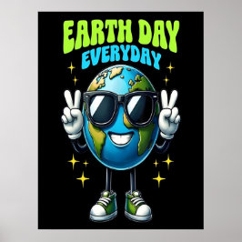 Poster Lindo cartaz no Dia da Terra 2026