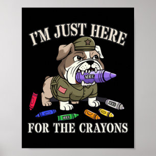 Poster Lindo Estou Aqui Apenas Para Corpos de Giz Família