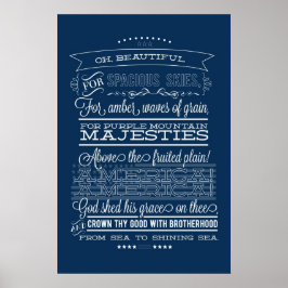 Poster lindo, para céus espaçosos