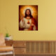 Poster Lindo religioso, Sagrado Coração de Jesus (Living Room 2)