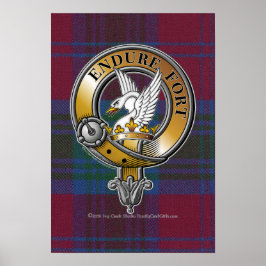 Poster Lindsay Tartan & Crachá
