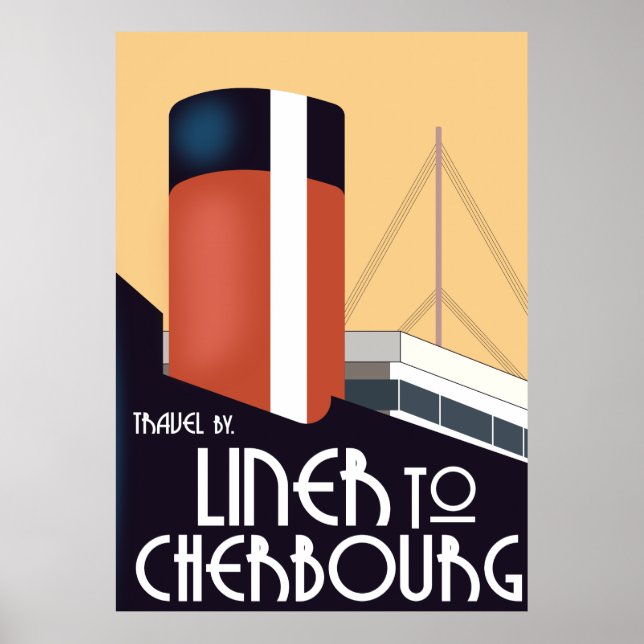 Poster Liner para Cherbourg (Frente)